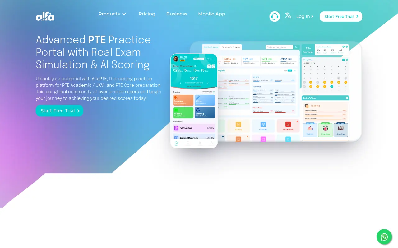 AlfaPTE screenshot