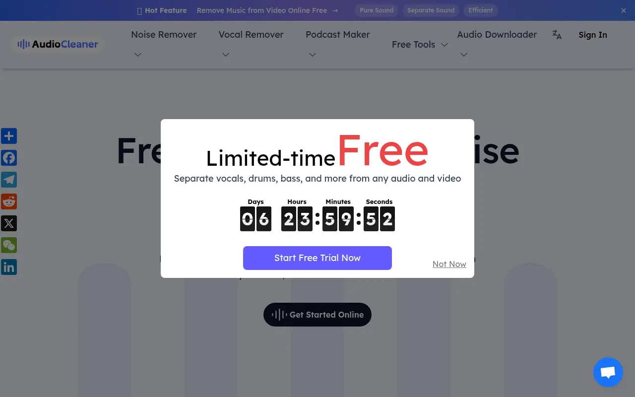 AudioCleaner AI screenshot
