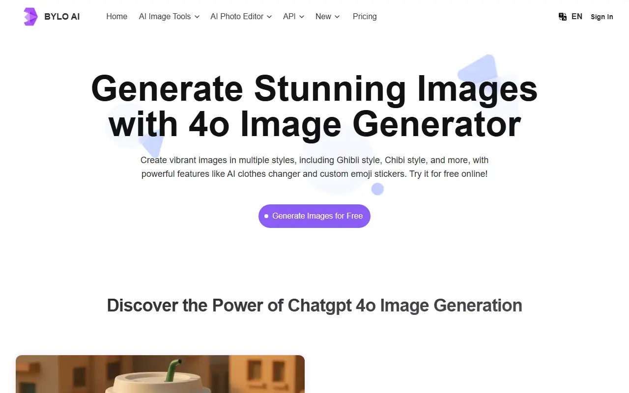 Bylo.ai screenshot