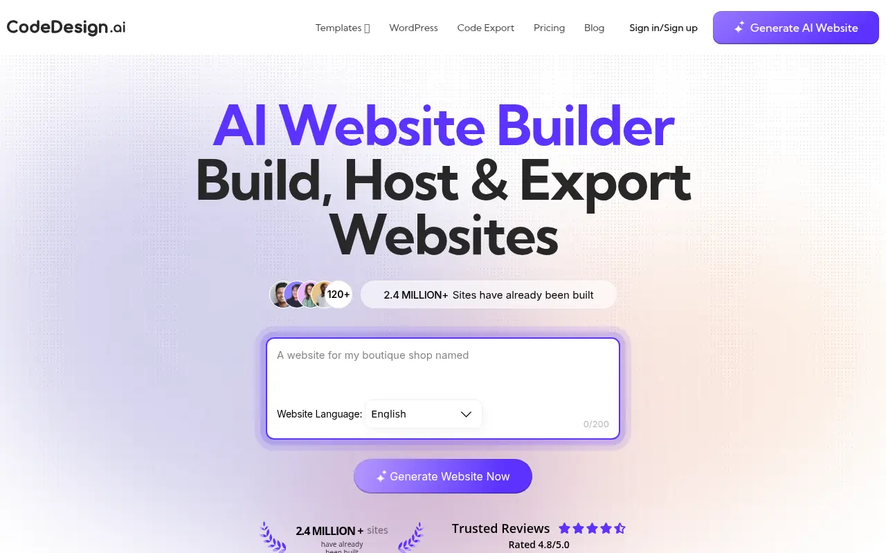 CodeDesign.ai screenshot