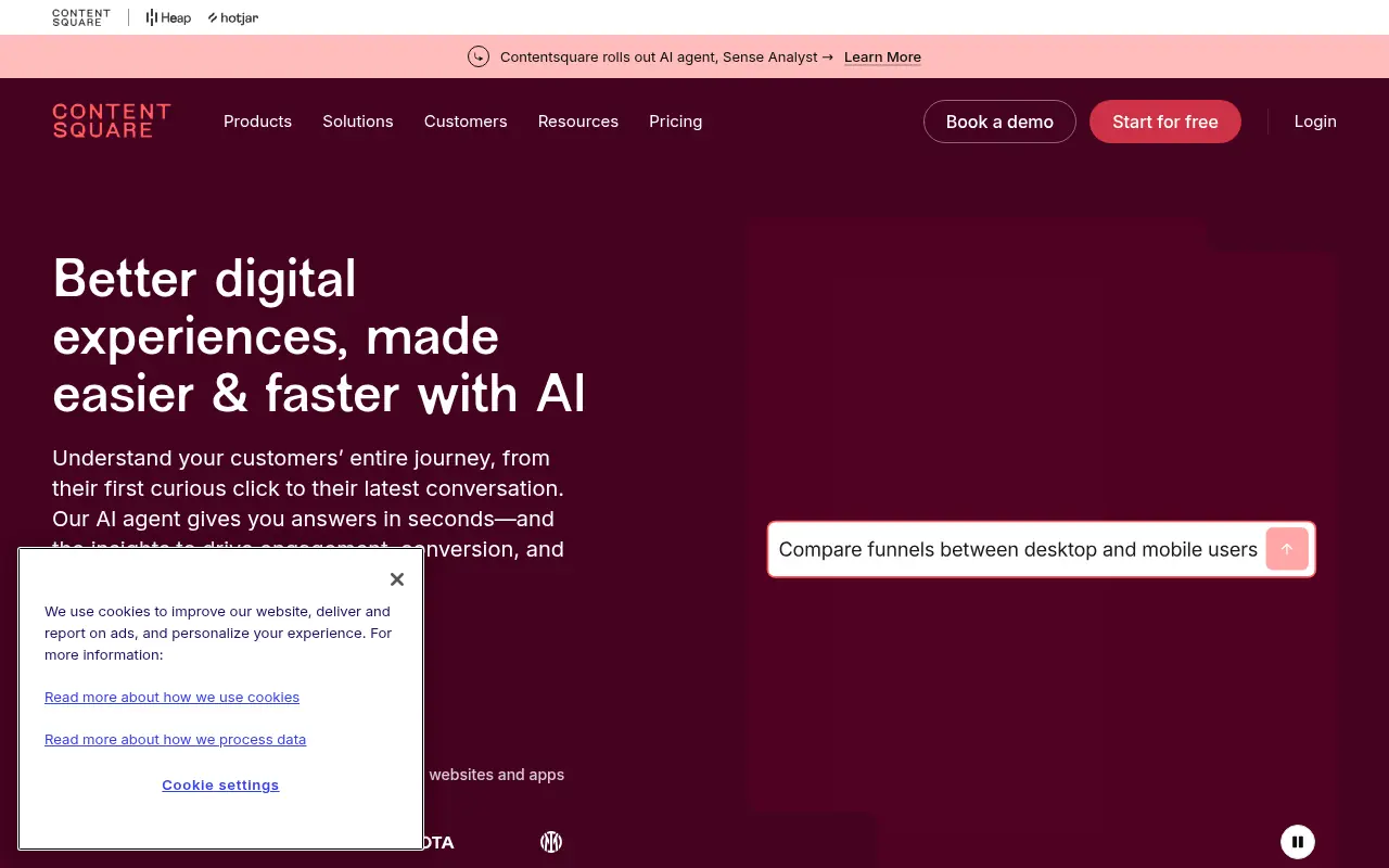 Contentsquare screenshot