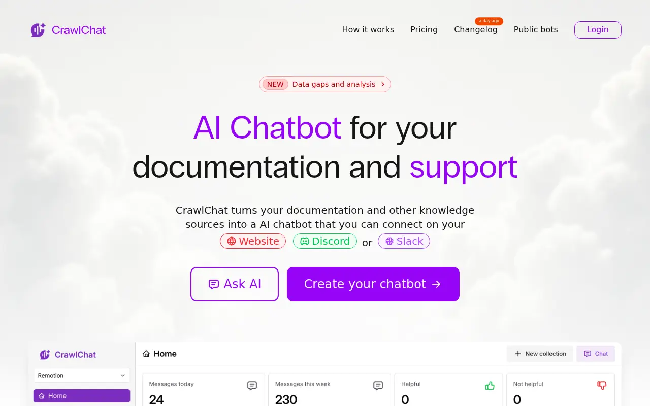 CrawlChat screenshot