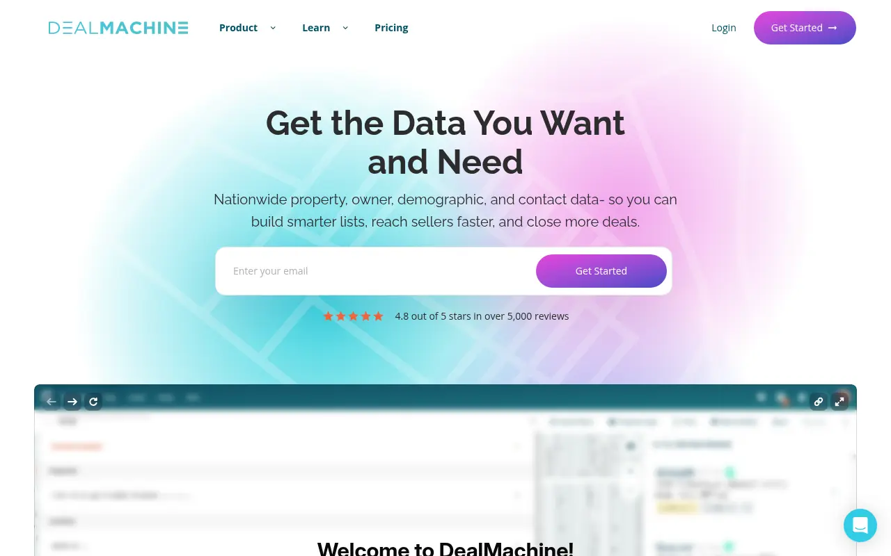 DealMachine screenshot