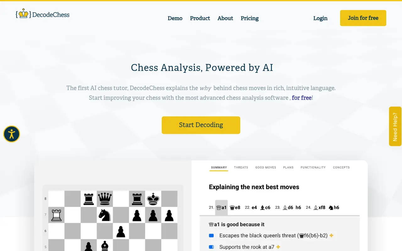 DecodeChess screenshot
