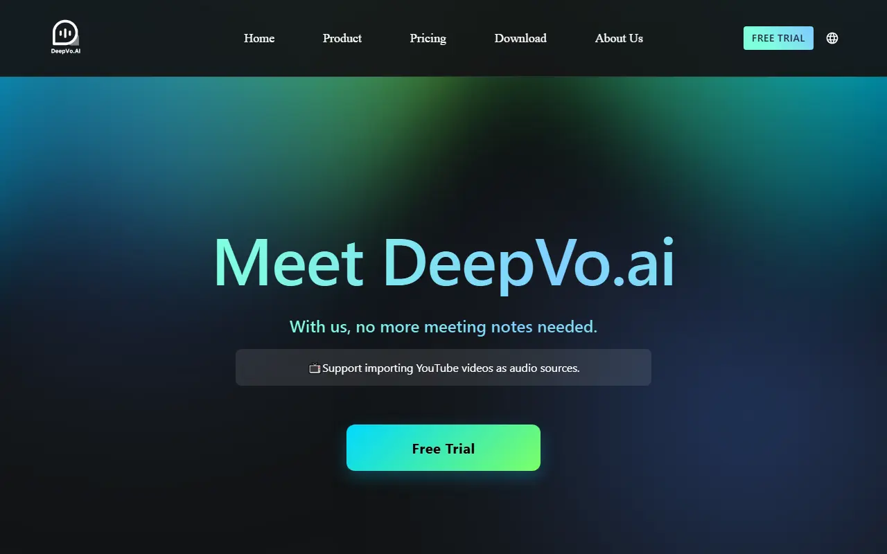 DeepVo.ai screenshot