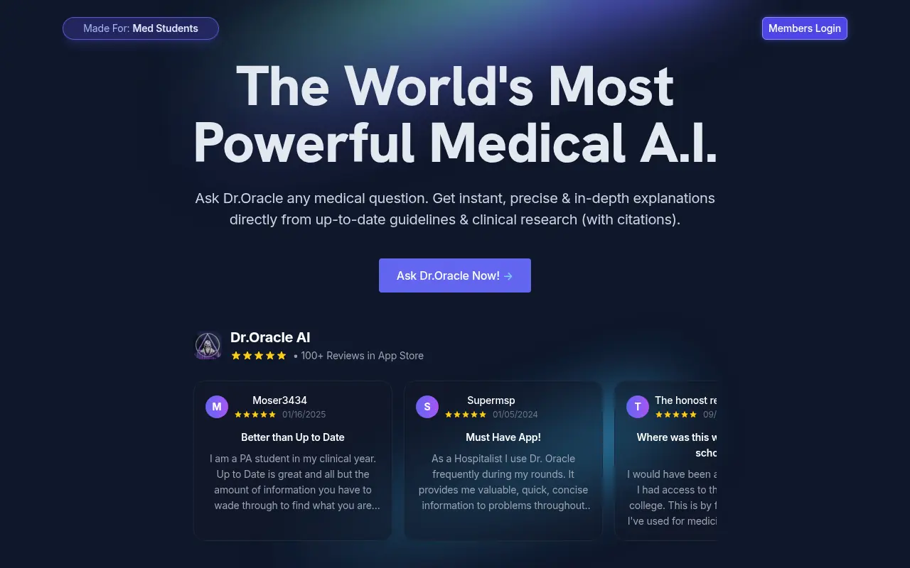 Dr.Oracle screenshot