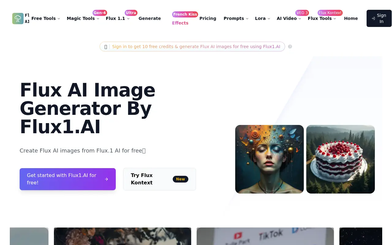 Flux AI screenshot