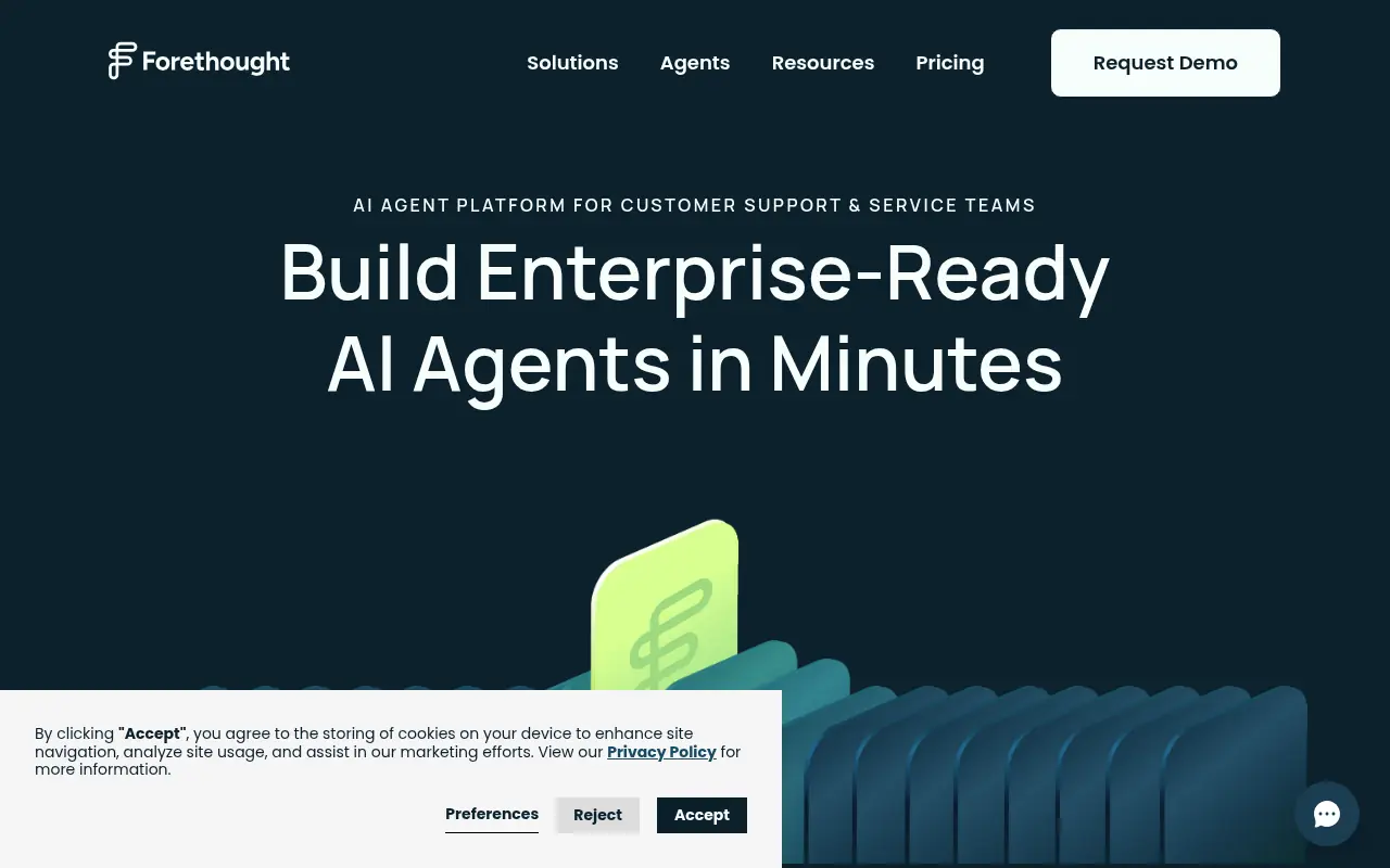 Forethought screenshot