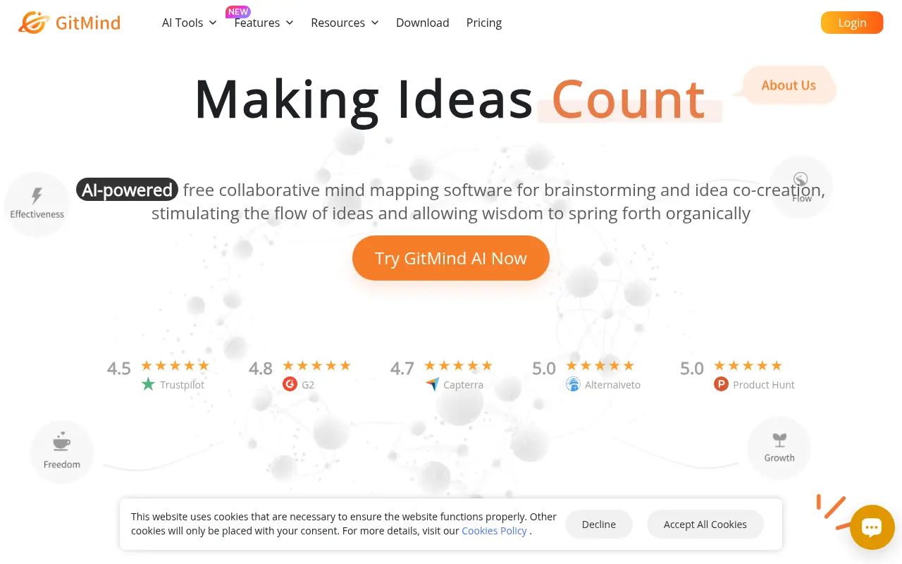 GitMind screenshot