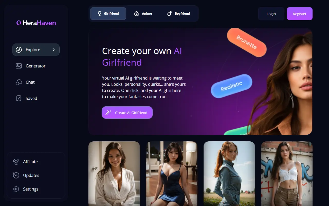 HeraHaven screenshot