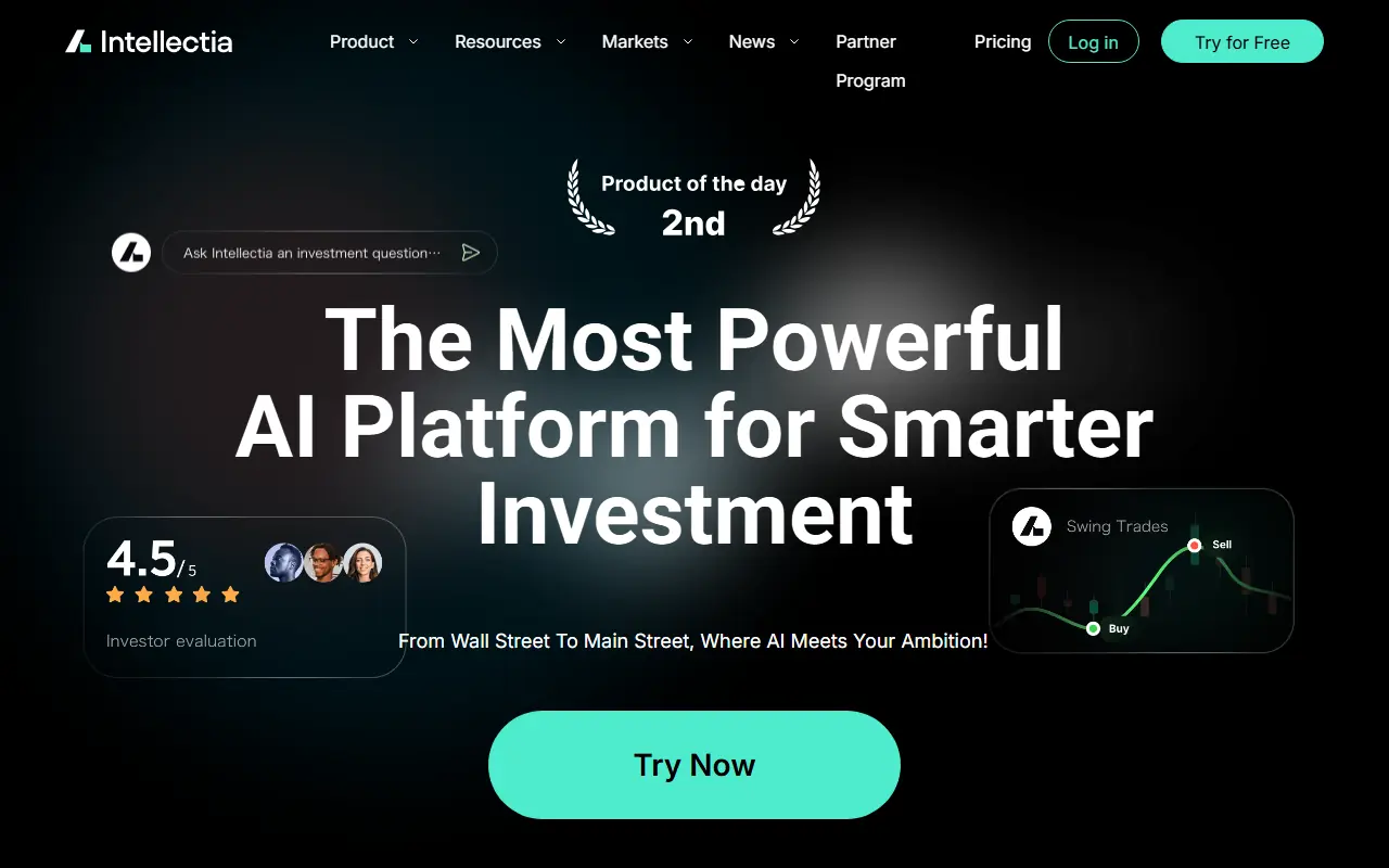 Intellectia.ai screenshot