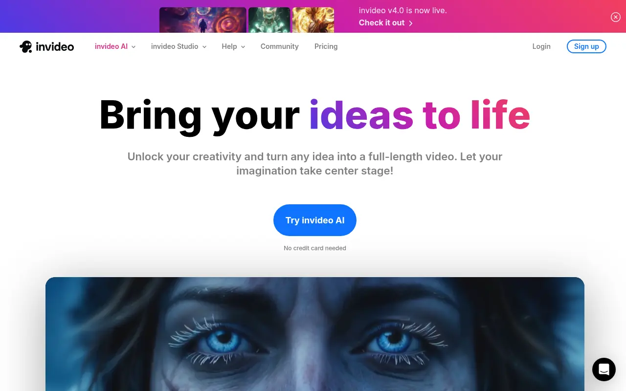 InVideo screenshot