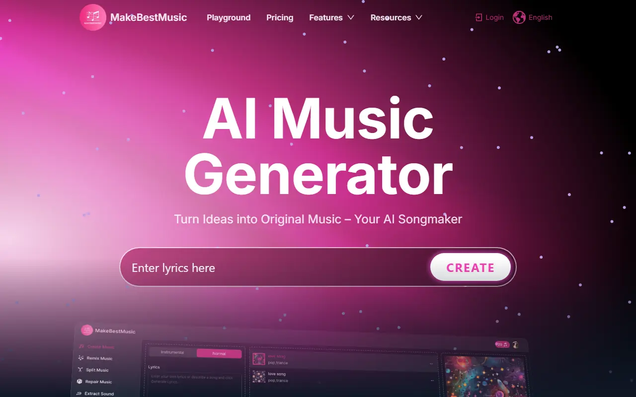 MakeBestMusic screenshot
