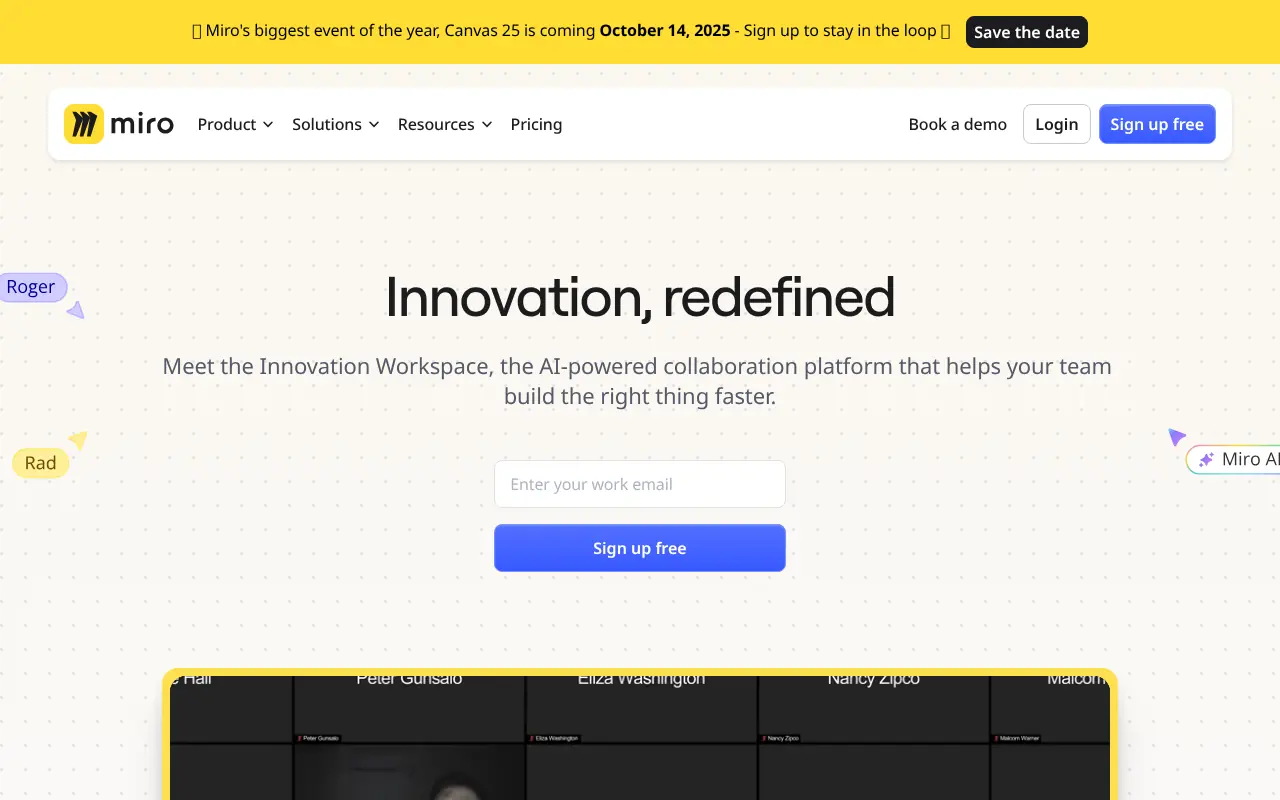 Miro screenshot