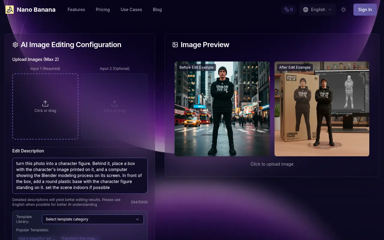 Nano Banana screenshot