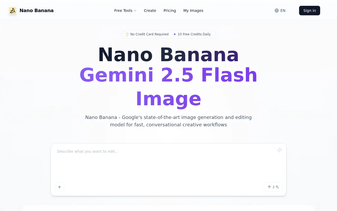 Nano Banana screenshot