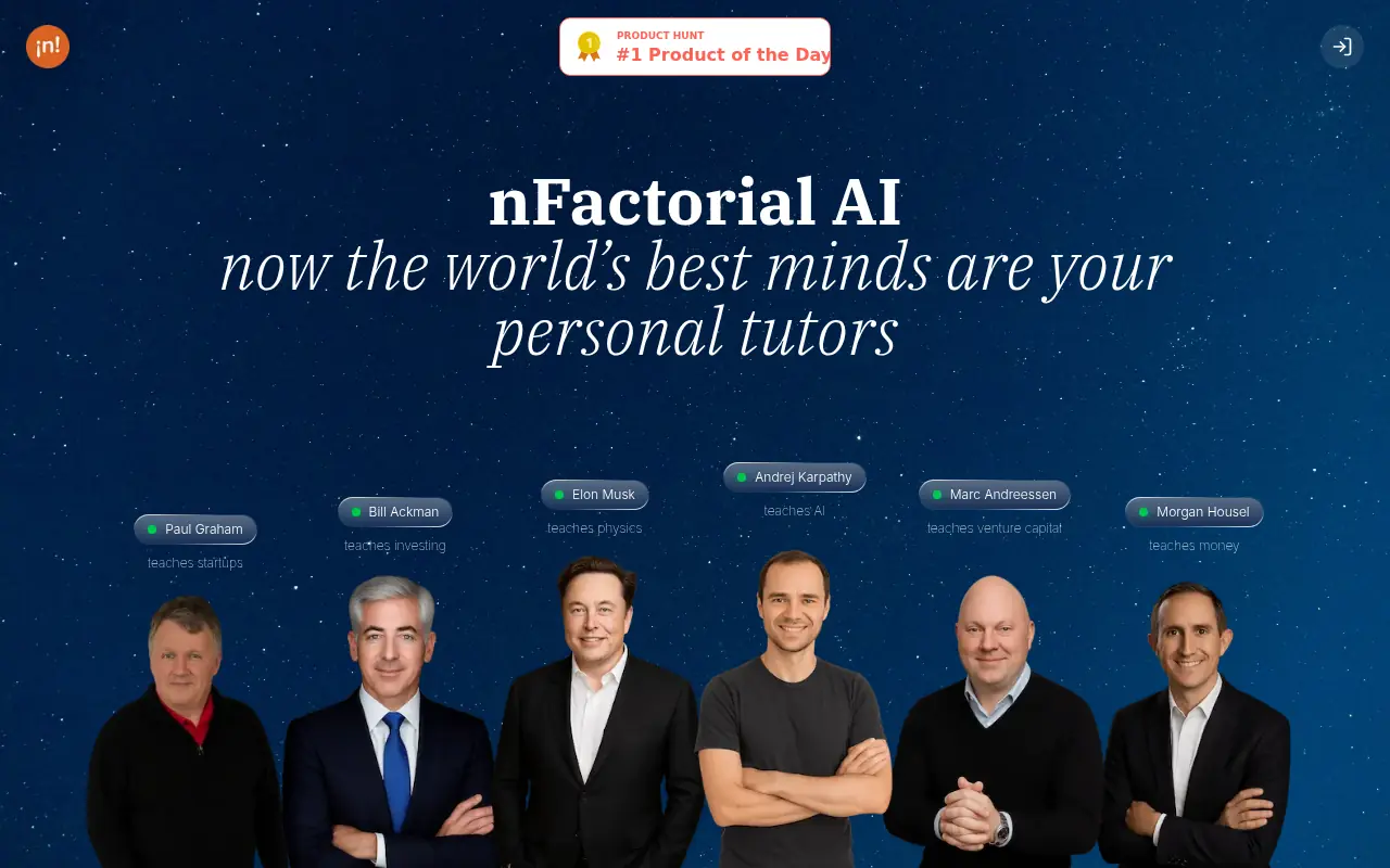 nFactorial AI screenshot