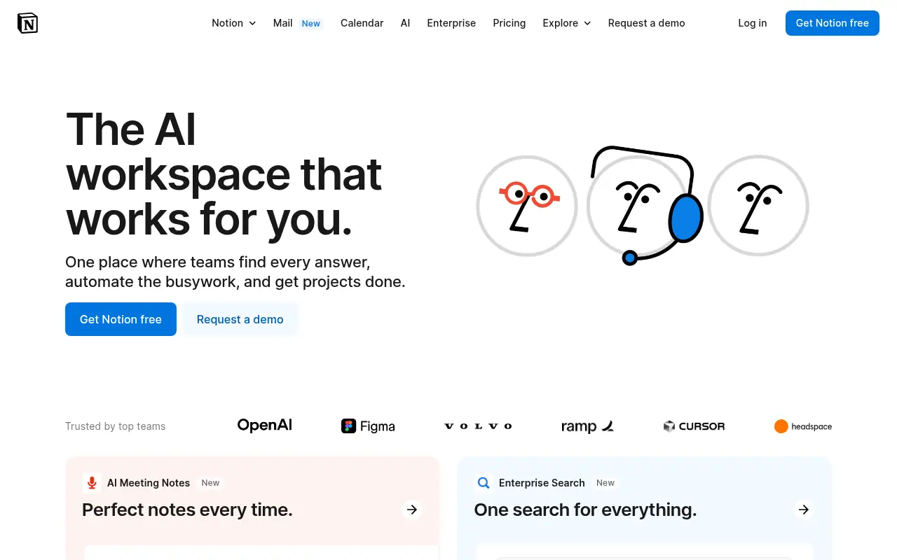 Notion screenshot