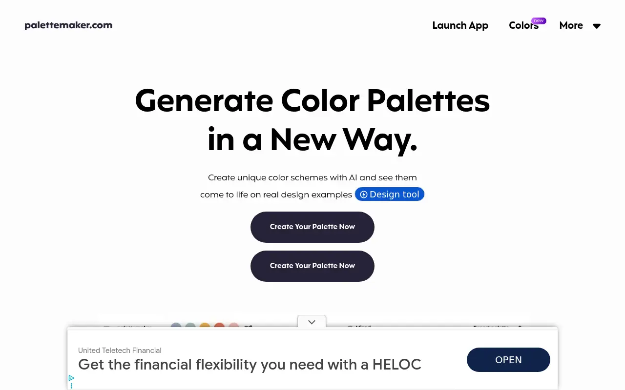 Palette Maker screenshot