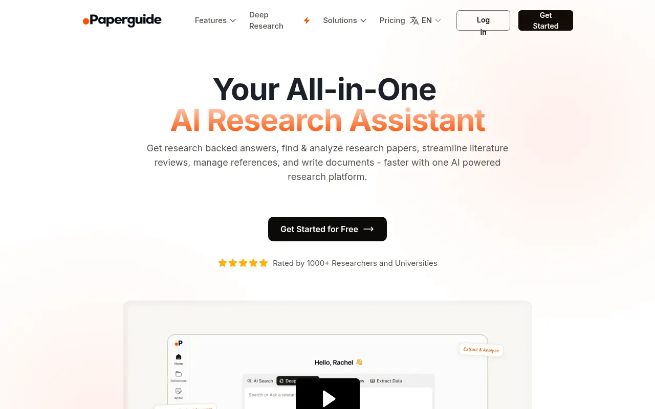 PaperGuide screenshot