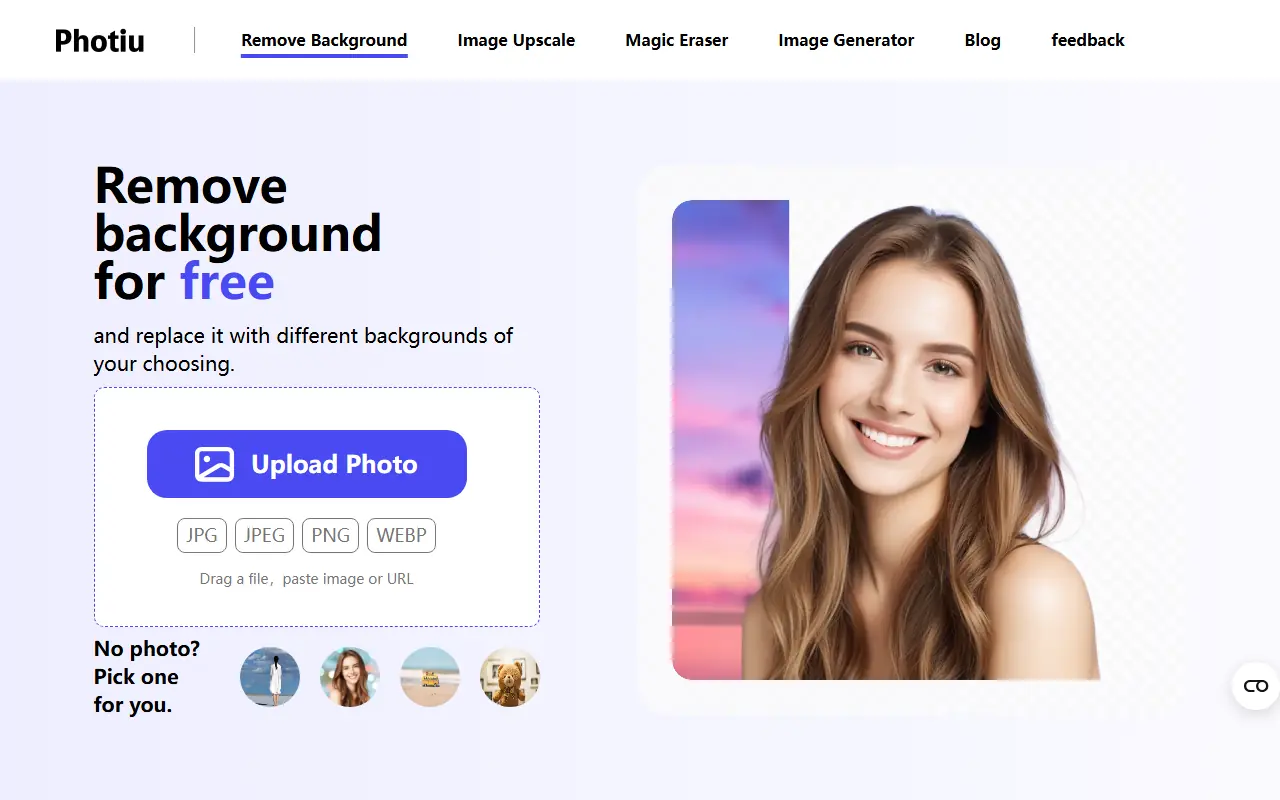 Photiu.ai screenshot