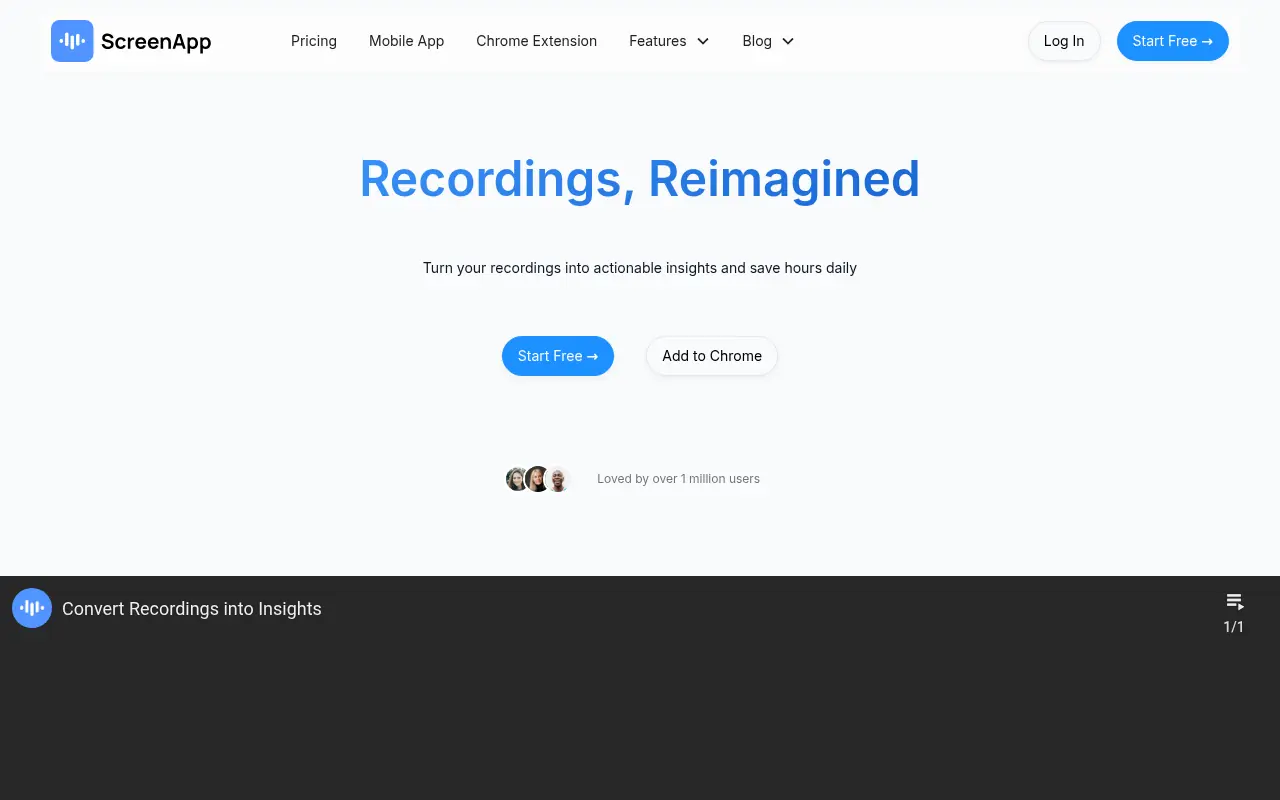 ScreenApp screenshot