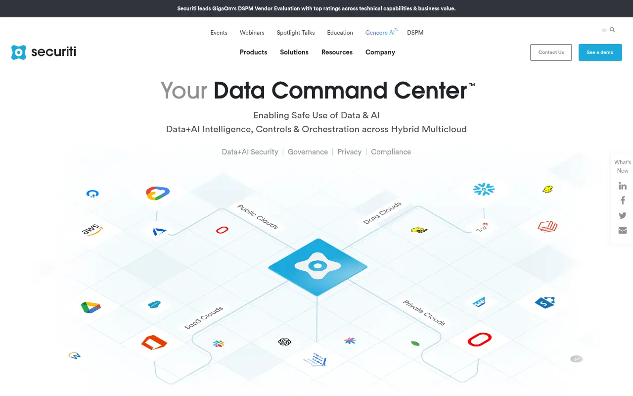 Securiti screenshot
