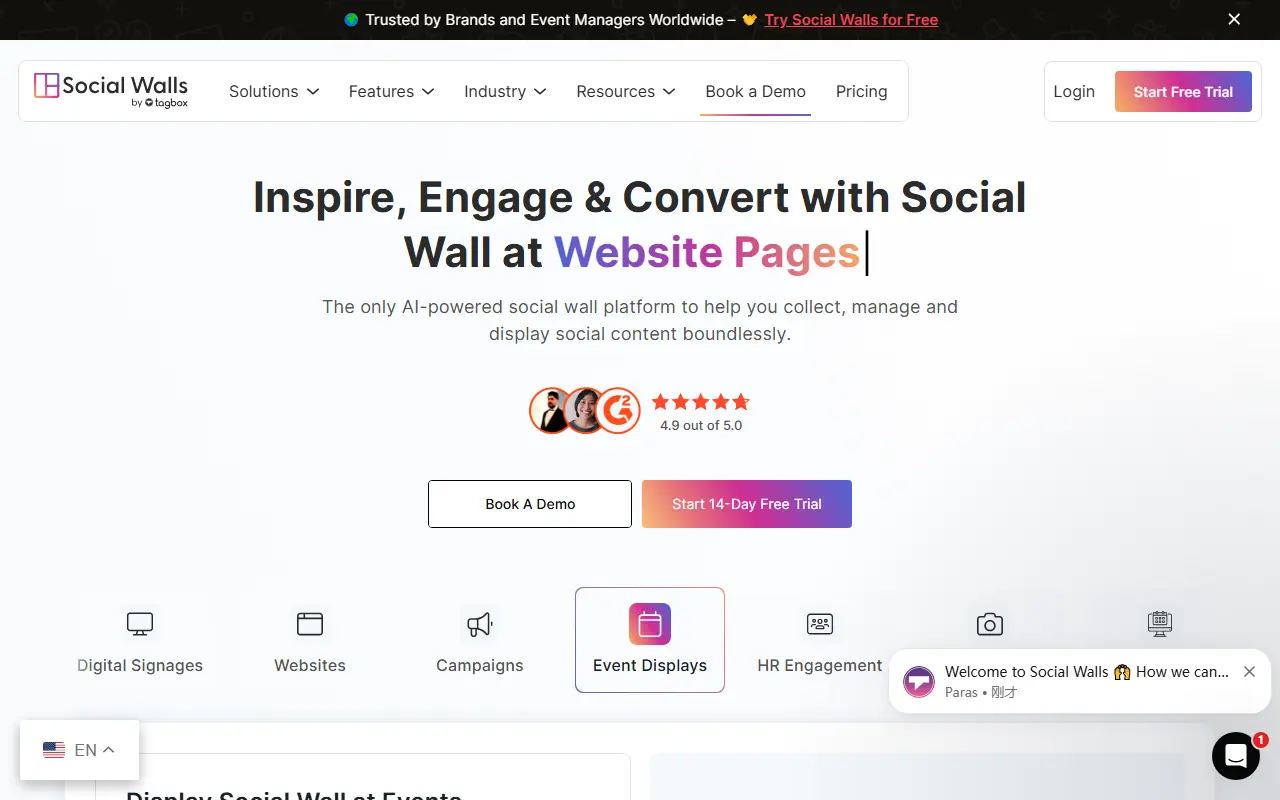Social Walls screenshot