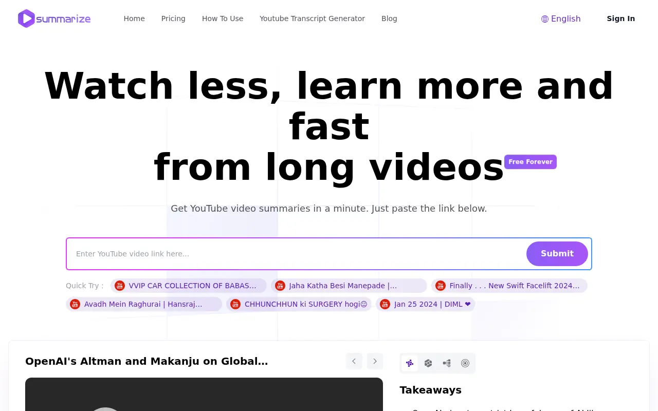 Summarize.ing screenshot