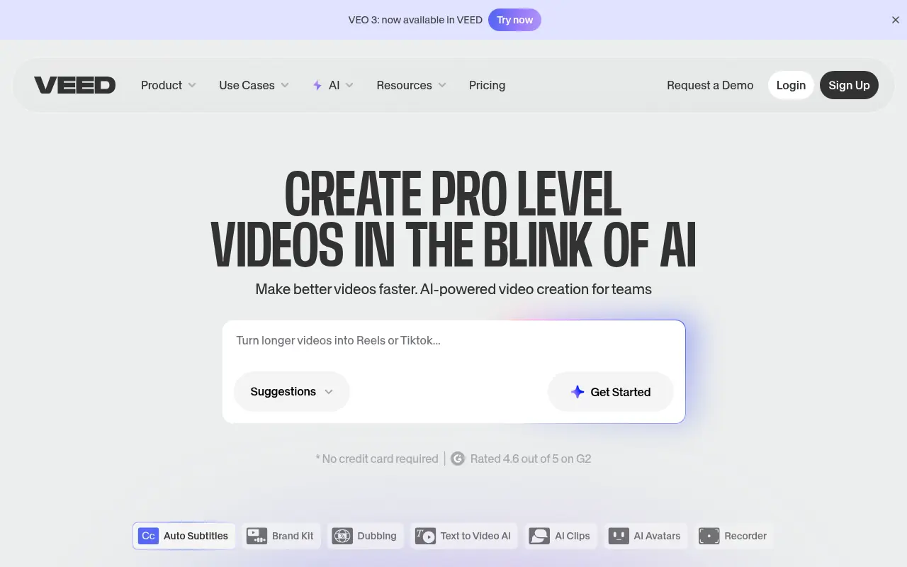 VEED.IO screenshot