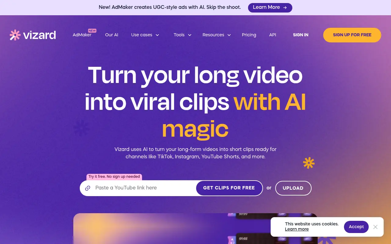 Vizard screenshot