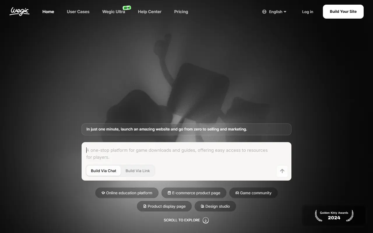 Wegic screenshot