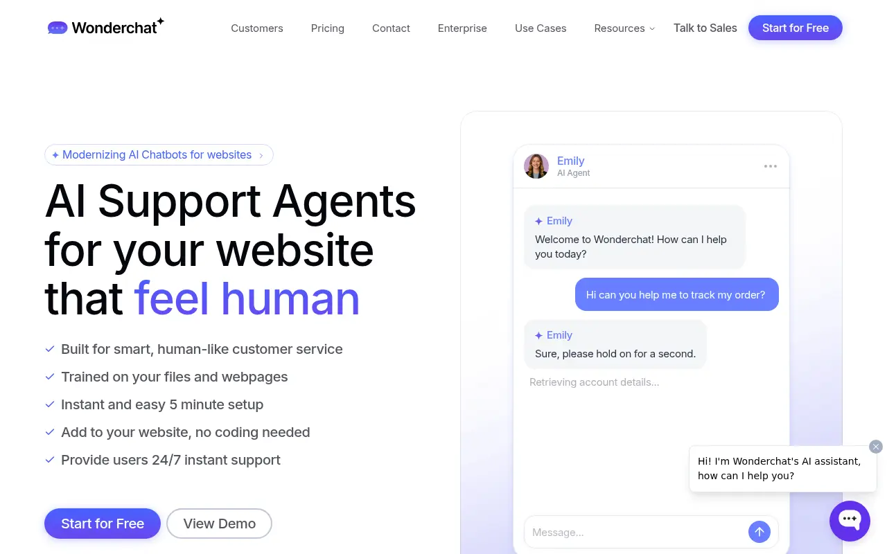 Wonderchat screenshot