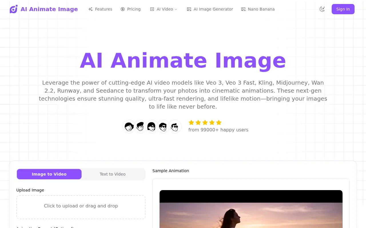 AI Animate Image screenshot