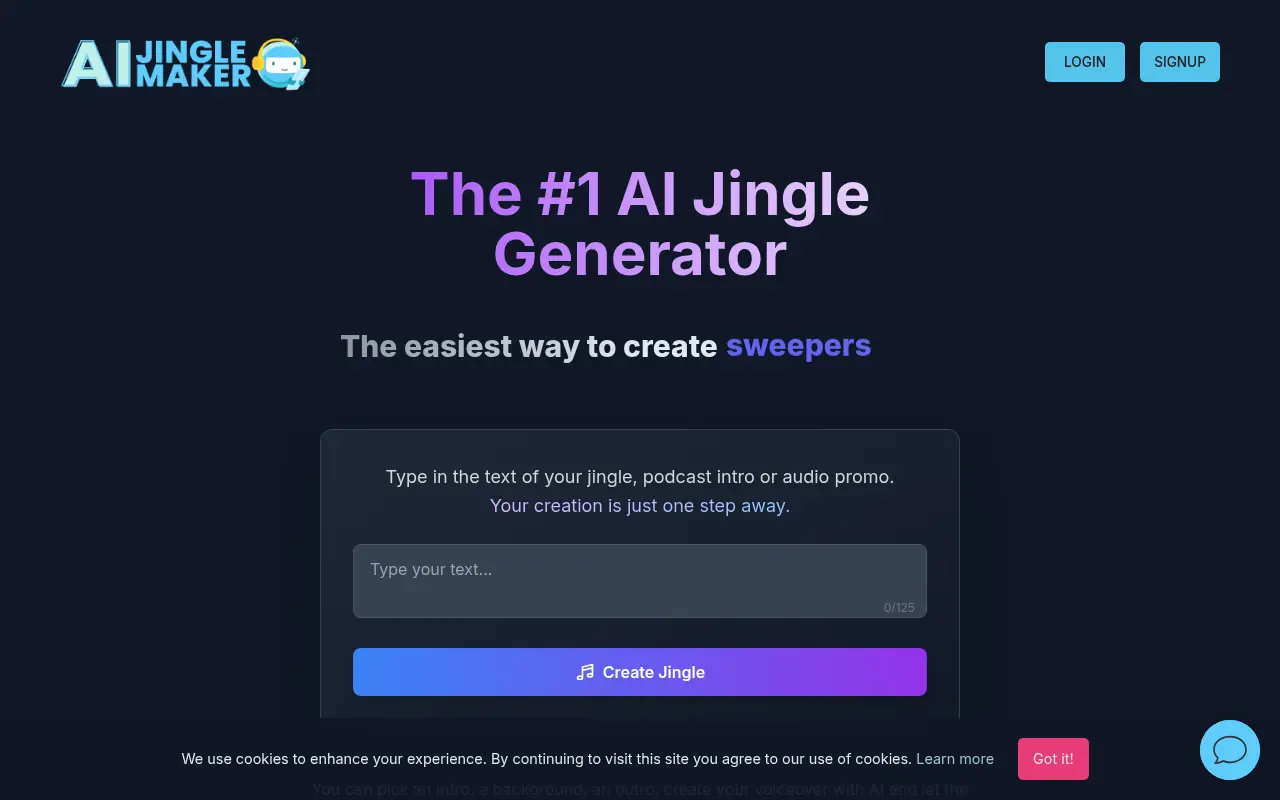 AI Jingle Maker screenshot