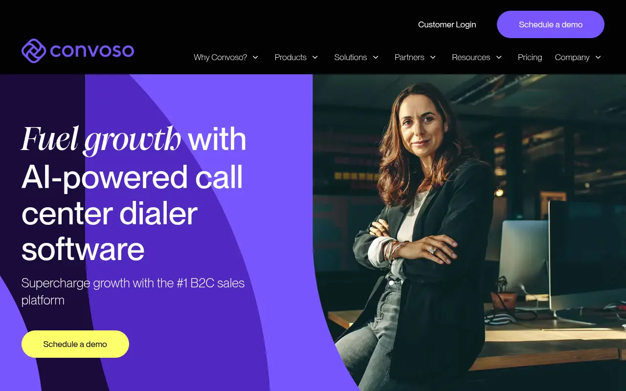 Convoso screenshot