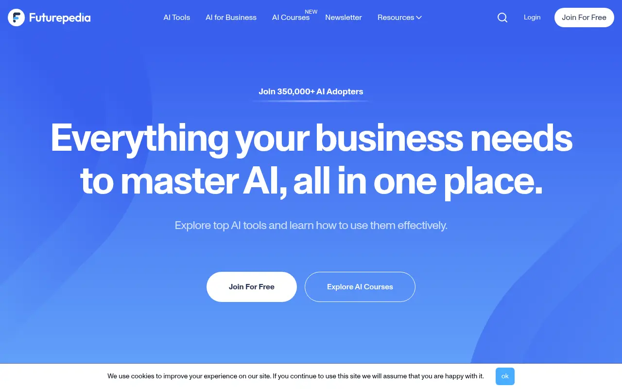 Futurepedia screenshot