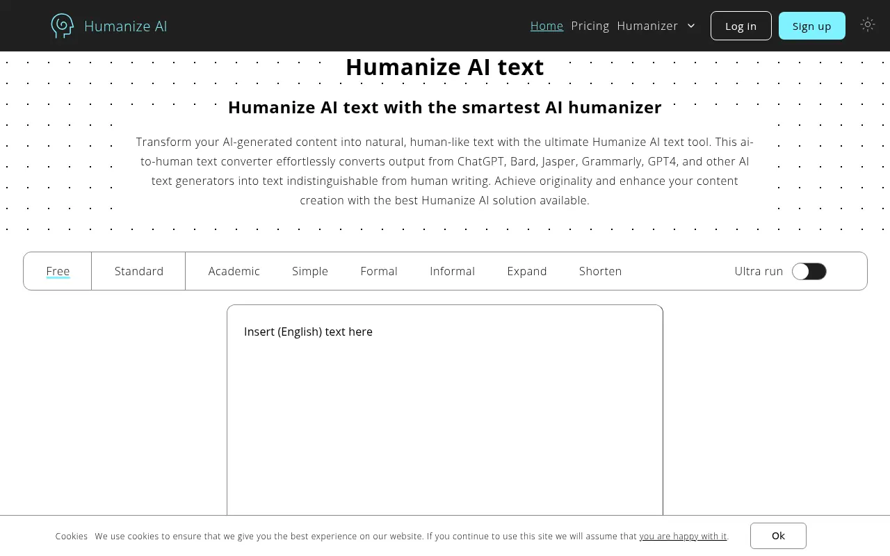 Humanize AI Pro screenshot