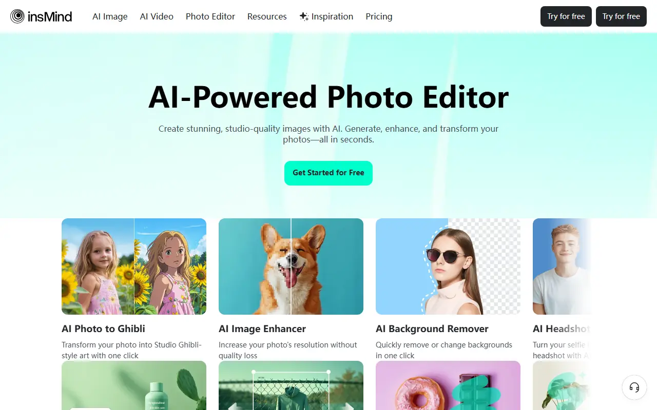 Insmind screenshot