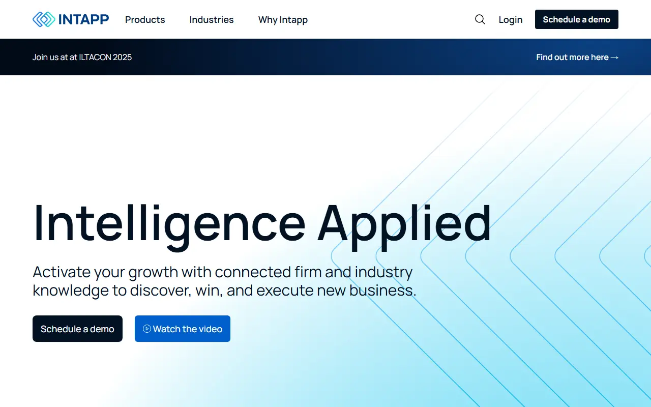 Intapp screenshot