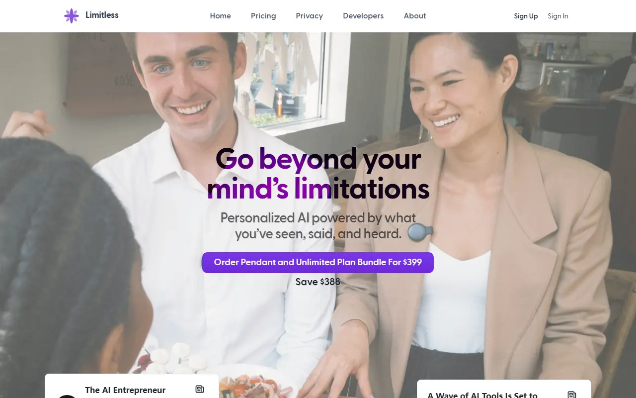 Limitless screenshot