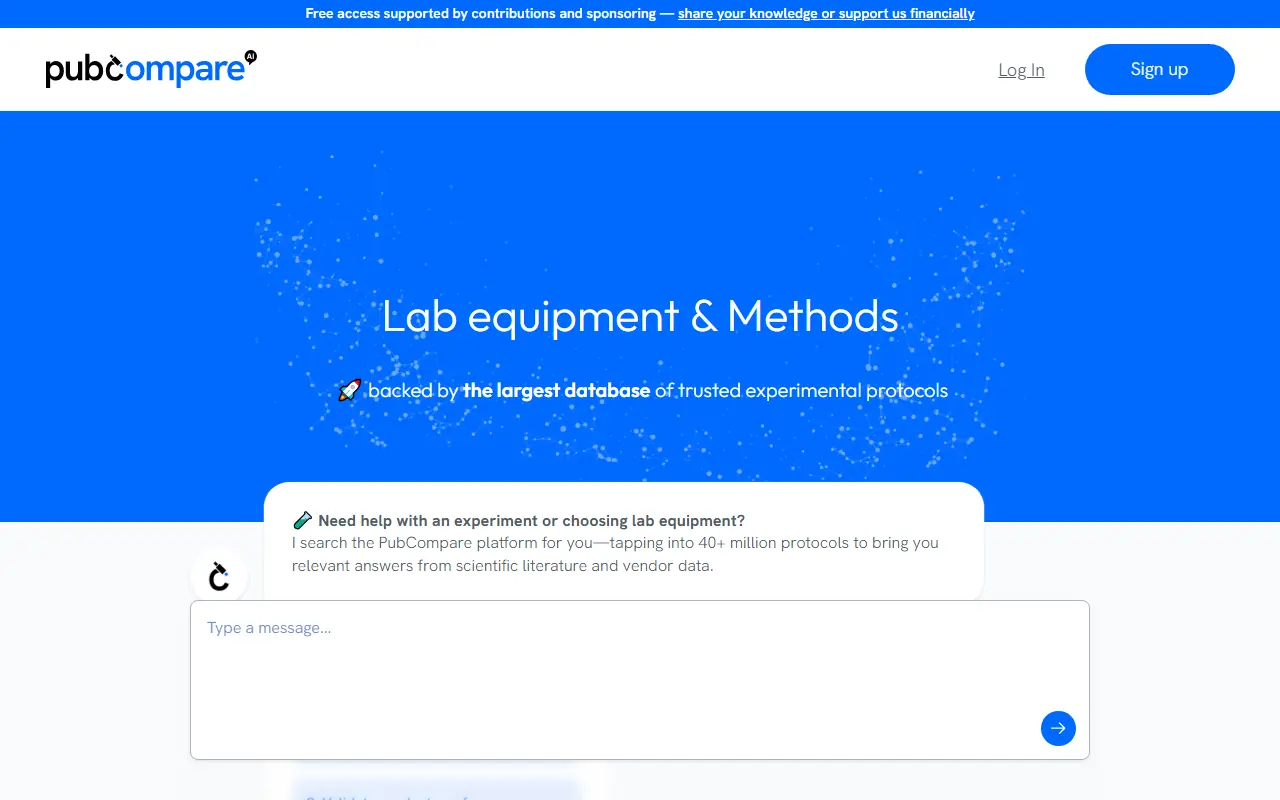 PubCompare.ai screenshot