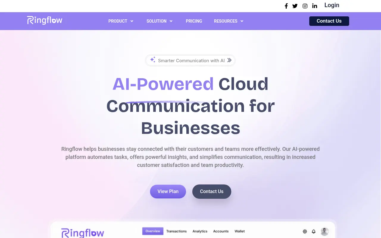 Ringflow screenshot