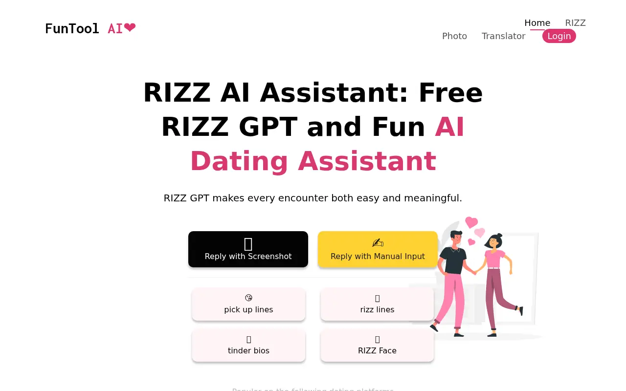 RIZZ AI screenshot