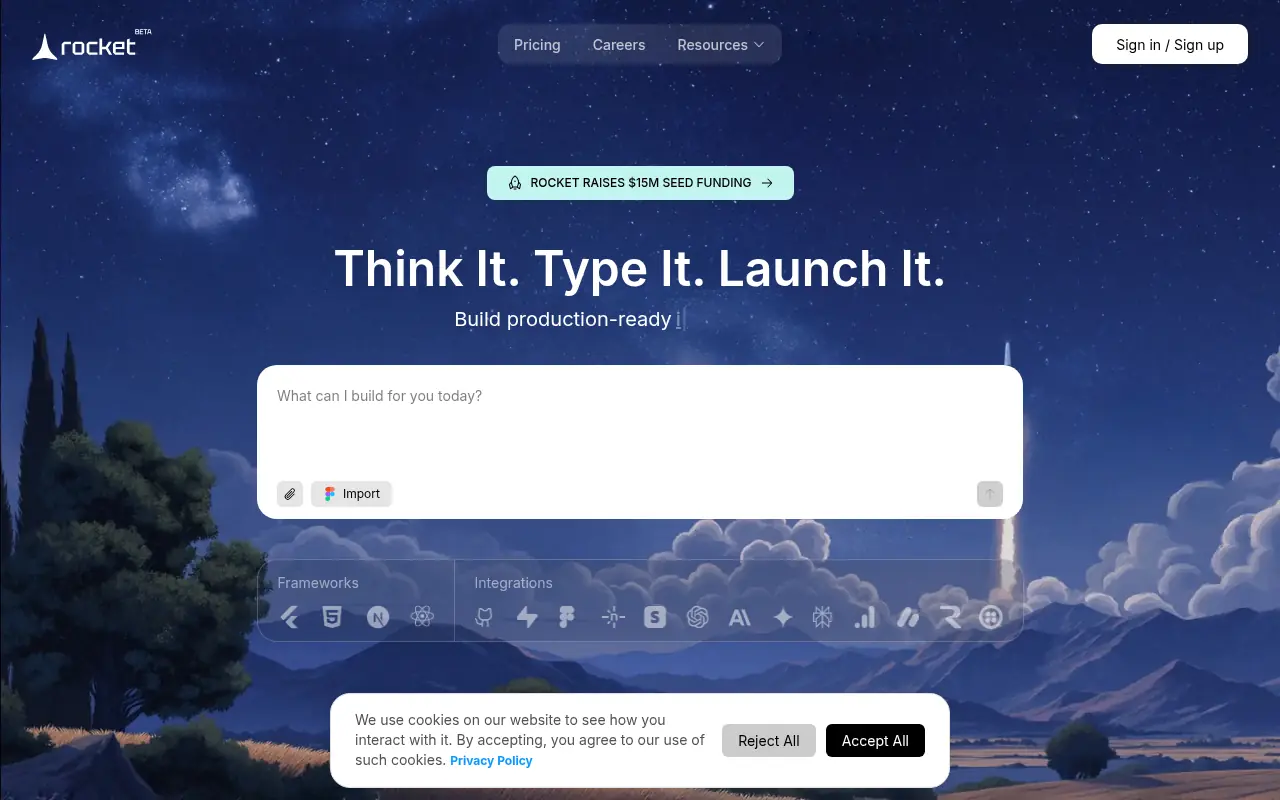 Rocket.new screenshot