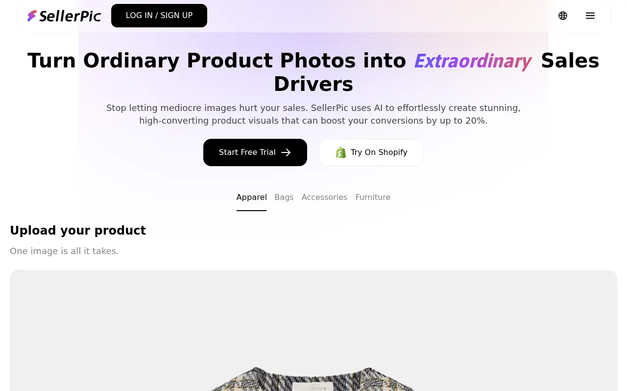 SellerPic.ai screenshot