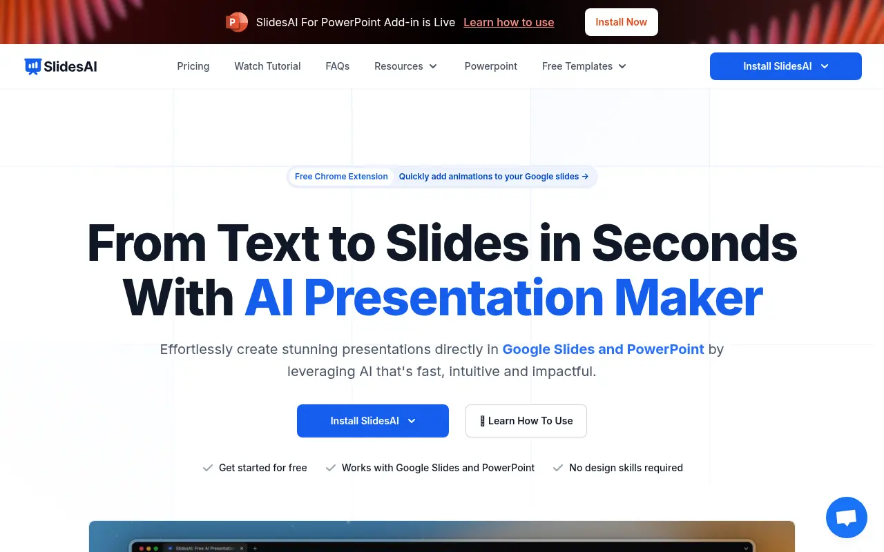 SlidesAI screenshot