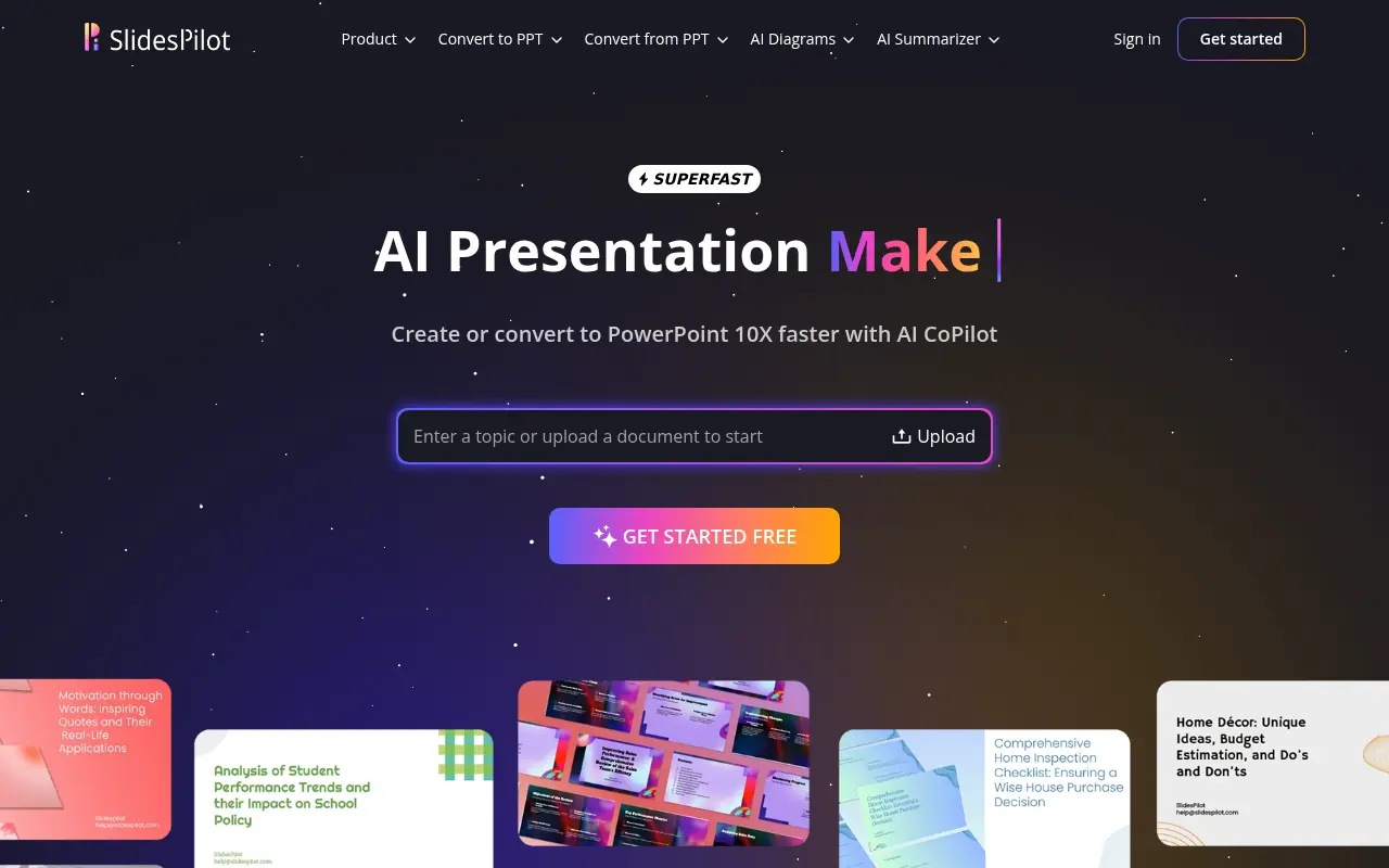 SlidesPilot screenshot