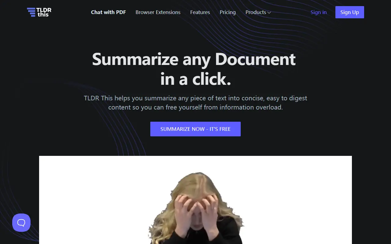 TLDR This screenshot