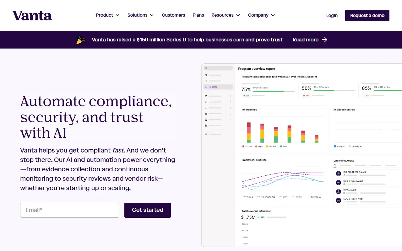 Vanta screenshot